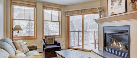 Fireplace, Indoors, Living Room, Furniture, Couch
