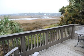 Sun Deck Overlooking Marsh