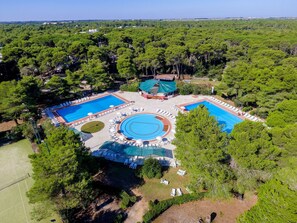 Autumn, Pool, Spring, Summer