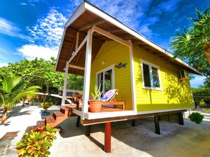 Yellow Casita Exterior