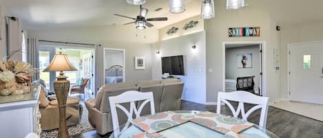 Sebring Vacation Rental | 3BR | 2BA | 1,535 Sq Ft | 1 Step Required to Access