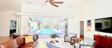 Stunning home with open concept to pool!