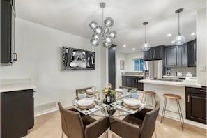 Open concept kitchen & Dining room