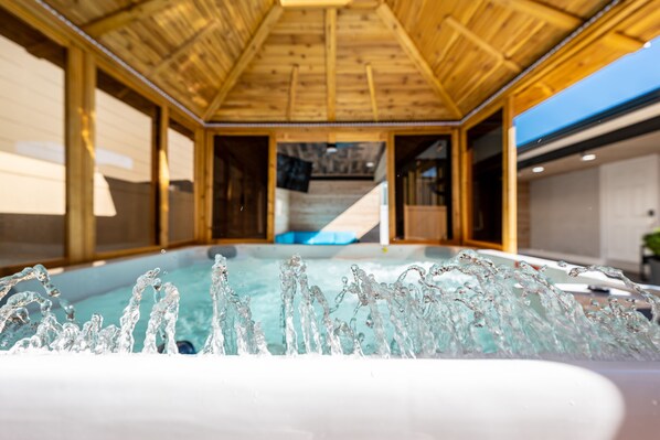 Bubbelpool inomhus
