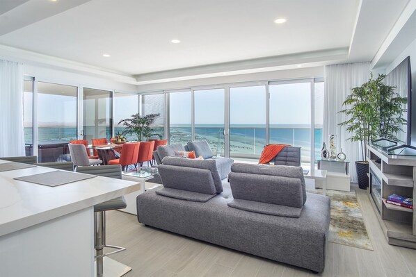 Grand view of living room
