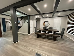 open concept layout that is great for entertaining 