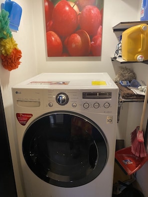 Newer, LG energy, efficient, combination washer dryer