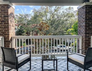 Private Balcony with Seating