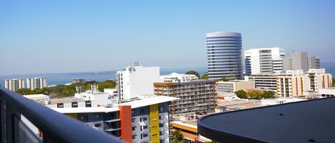 Sea view from the balcony 