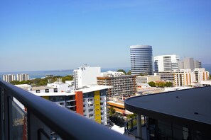 Sea view from the balcony 