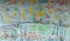 Our property manager is also an artist and truly captured the magic of this gem!