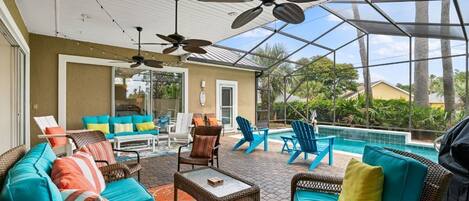 Large Covered Lanai w/Private Heated* Pool