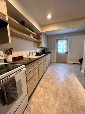 Newly renovated kitchen
