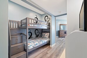 Fun space for the kids. Bunk Room attached to Master bedroom.