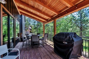 Covered Back Deck