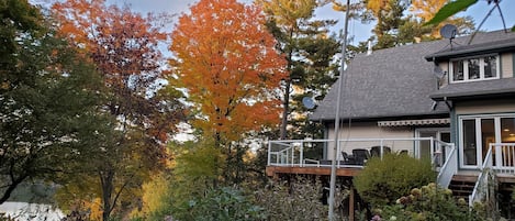 View of the house from west garden