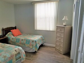 View into guest bedroom