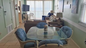 View after you enter condo