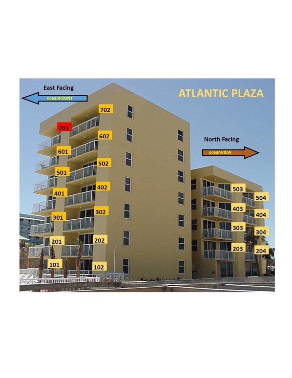 OceanFRONT unit 701 7th floor