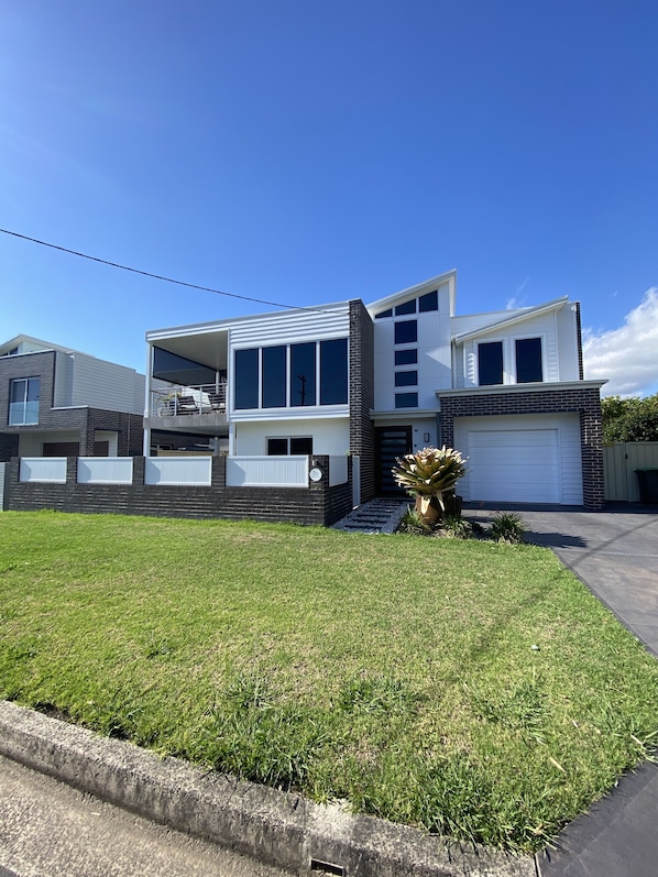 Street view of our beachside property 