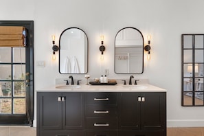 Updated Bathroom for a spa like experience
