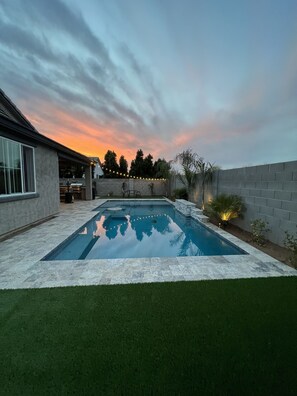 Elegant Oasis resort style pool