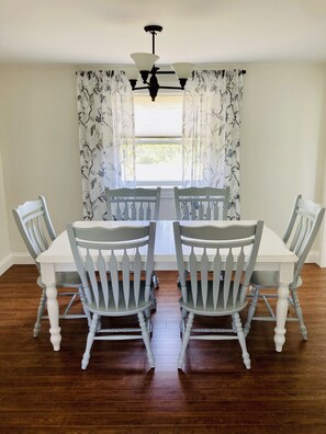 Comfortable dining area