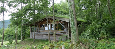 le chalet en bordure d forêt