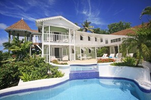 View of house from pool