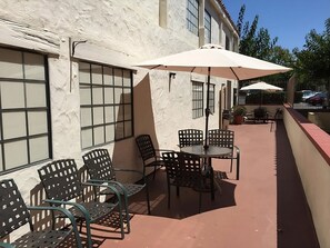 Outside patio