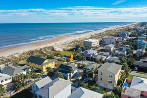 Enjoy being steps away from the white sands of St. Augustine Beach!