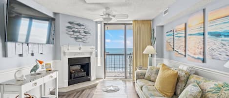 Oceanfront Living Room