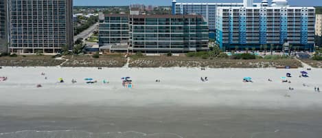 View of Building From Beach