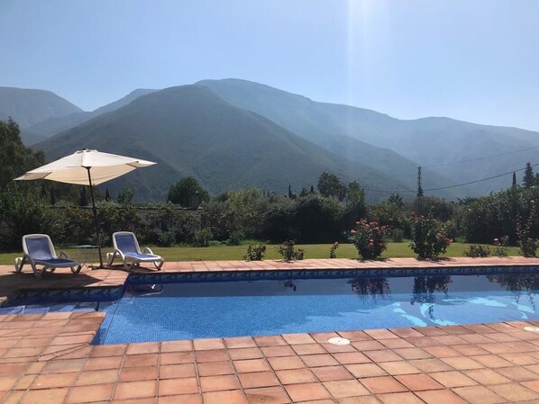 Stunning views across the pool
