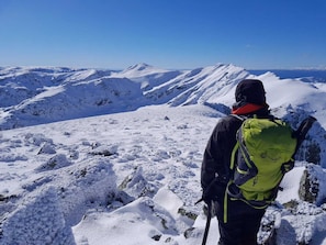 Snowshoeing