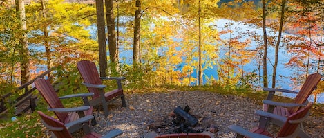 Relax and connect with family and friends around this welcoming firepit