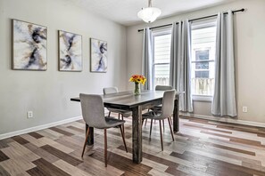 Dining Room | Dishware & Flatware Provided