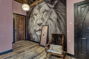 The massive lioness greets you when you enter and sets the tone for the adventures to come!