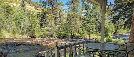 View from private deck