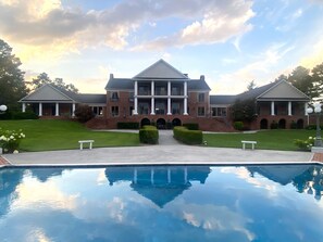 Rear View of Villa