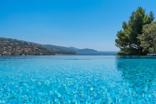 Piscine villa Seaside Lavandou Saint-Clair