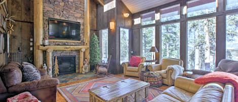 Angel Fire Vacation Rental | 5BR | 3.5BA | Steps Required for Access