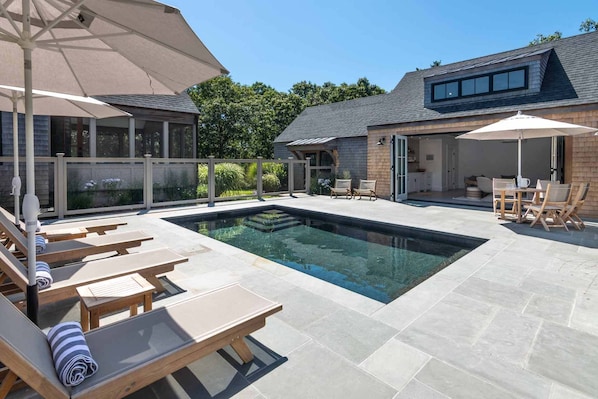 Pool and Pool House