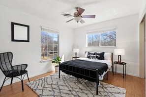 3rd bedroom with a double-sized bed