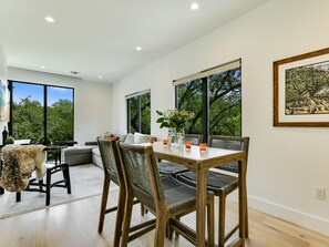 Dining Room with Table + Seating for 4