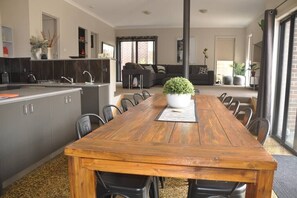 Massive dining table for 10+