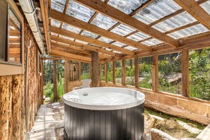 You will love this hot tub,