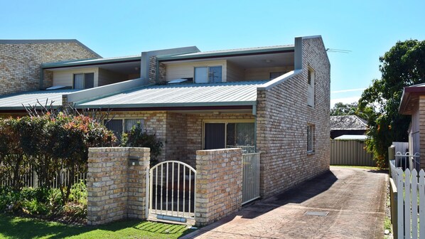 External view of the property.