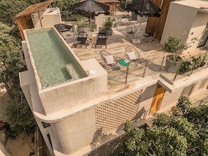 Takterrasspool