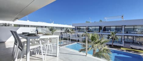 Mar de Cristal Penthouse Piscina Wi-Fi TV Moderno Azotea Parking